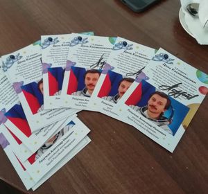 Школьники Красноярска побывали на космической встрече