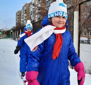 Дошколята готовятся к участию в массовой гонке «Лыжня России 2025»