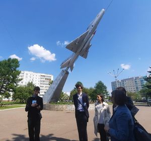 Школьники Советского района разработали новую пешеходную экскурсию «Будем жить!»