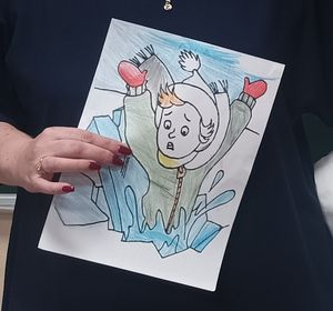 В школах проходят уроки безопасности о правилах поведения на льду