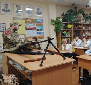 Интерактивные уроки муж​ества проходят в школах Красноярска